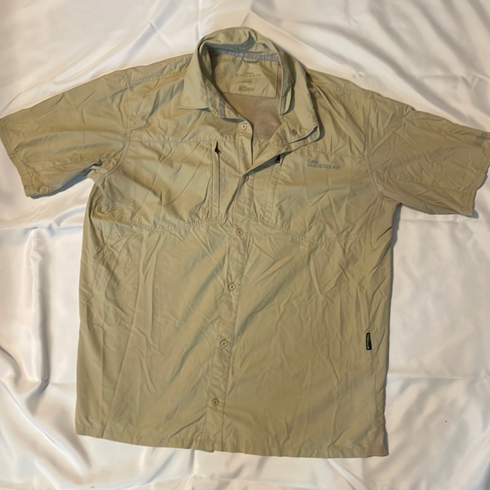 Cabelas Men’s Guidewear Vented Fishing Shirt XL